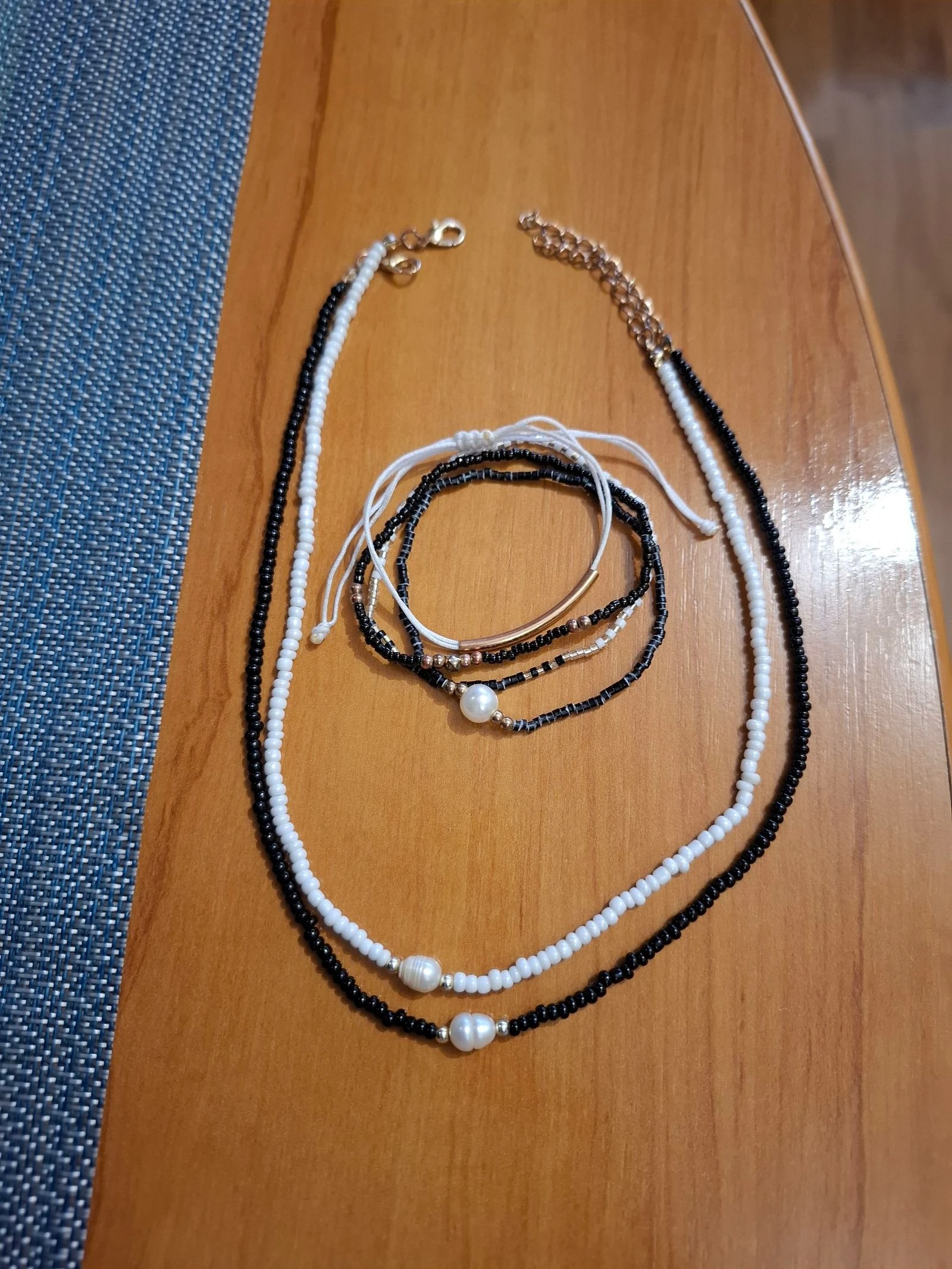 Conjunto collar y pulsera 